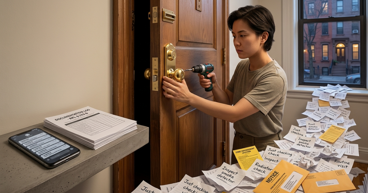 Can I Change the Locks If My Landlord Keeps Coming In Without Permission or Proper Notice?